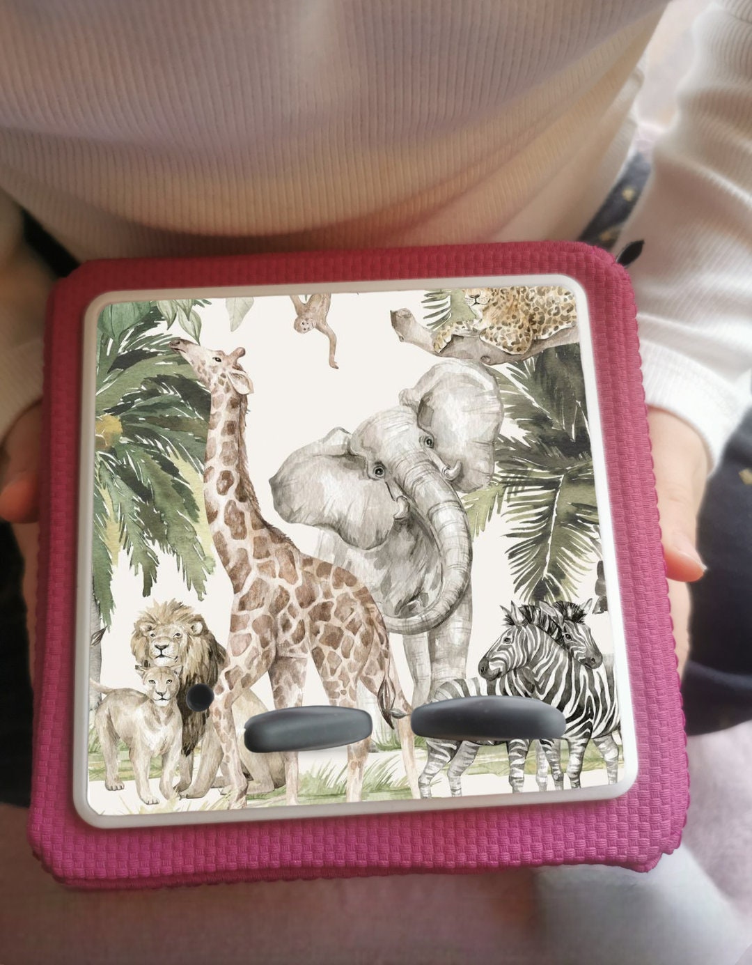 Personalised Tonie box protective Topper / safari animals