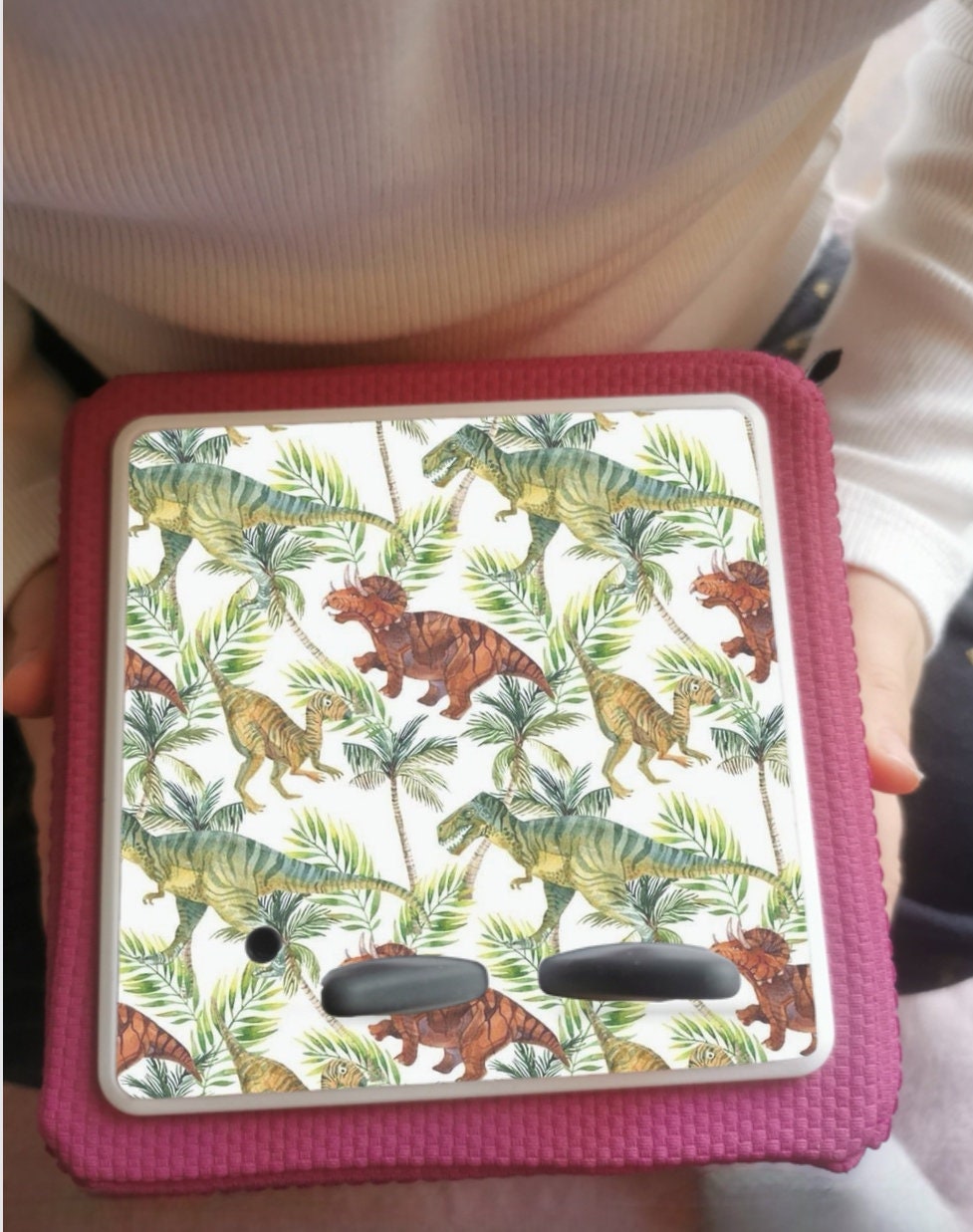 Personalised Tonie box protective Decal / Topper / Removable Glossy Vinyl  Sticker/ astronaut / spaceman / Dinosaur Design