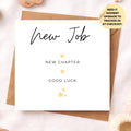 New Job Congratulations Card – Congratulations on Your New Job – Good Luck New Job Card for Friend Colleague Son Daughter