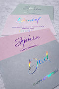 Personalised Envelope | Custom Name Envelope | Foil Envelope | Money Gift Envelope | Birthday Wedding Cash Envelope | Any Occasion
