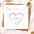 Silver Foil Pregnancy Announcement Mothers Day Card Scratch Reveal | Baby Due 2026 | Foiled Grandma Reveal | Surprise Baby Announcement