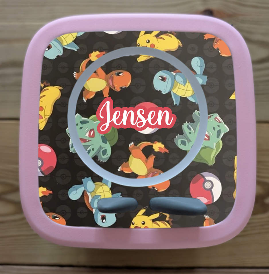 Personalised Tonie box 2 protective Decal / Topper / Removable Glossy Vinyl  Sticker/ character designs