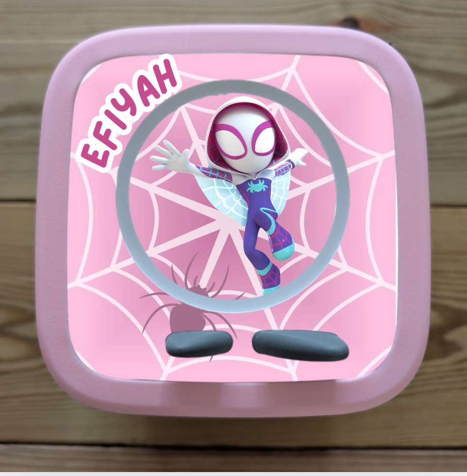 Personalised Tonie box 2 protective Decal / Topper / Removable Glossy Vinyl  Sticker/ character designs