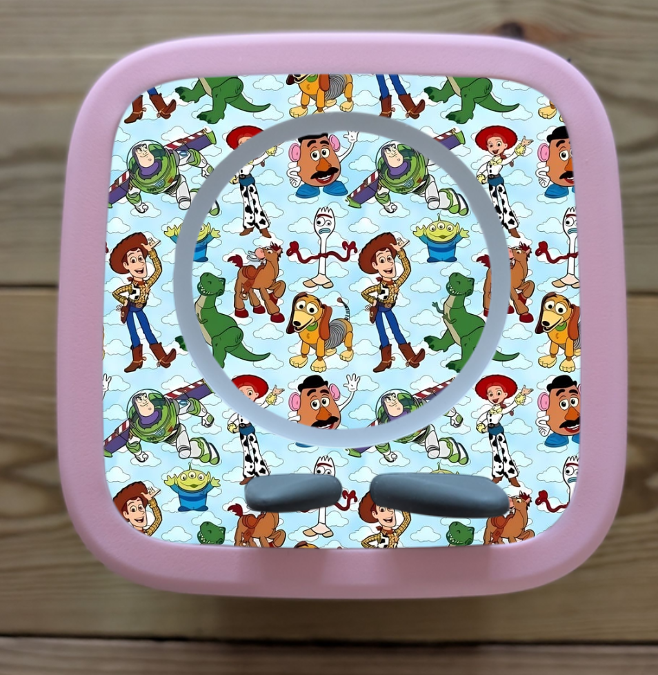 Personalised Tonie box 2 protective Decal / Topper / Removable Glossy Vinyl  Sticker/ character designs