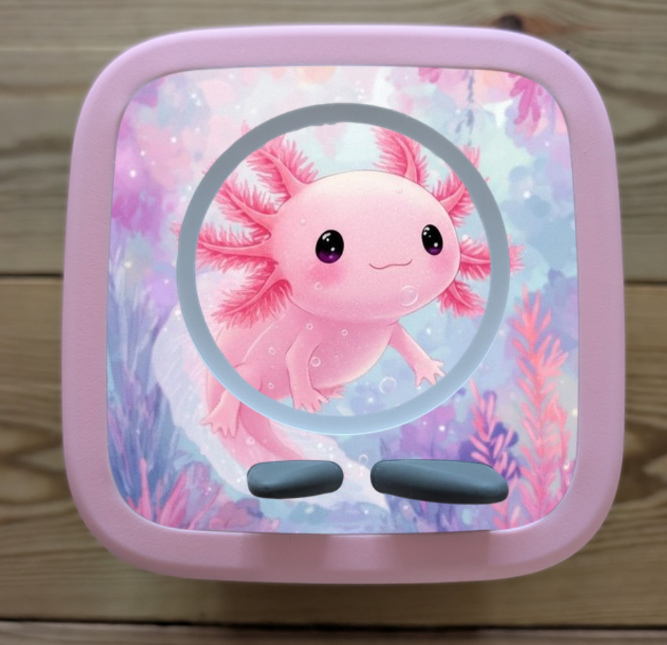 Personalised Tonie box 2 protective Topper / Axolotl