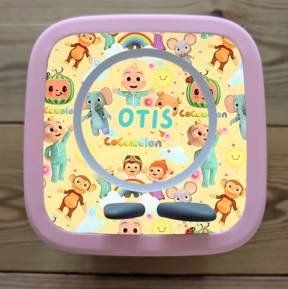 Personalised Tonie box 2 protective Decal / Topper / Removable Glossy Vinyl  Sticker/ character designs