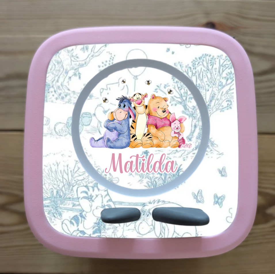 Personalised Tonie box 2 protective Decal / Topper / Removable Glossy Vinyl  Sticker/ character designs