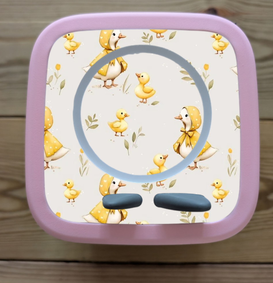 Personalised Tonie box 2 protective Decal / Topper / Removable Glossy Vinyl  Sticker/ Duck's