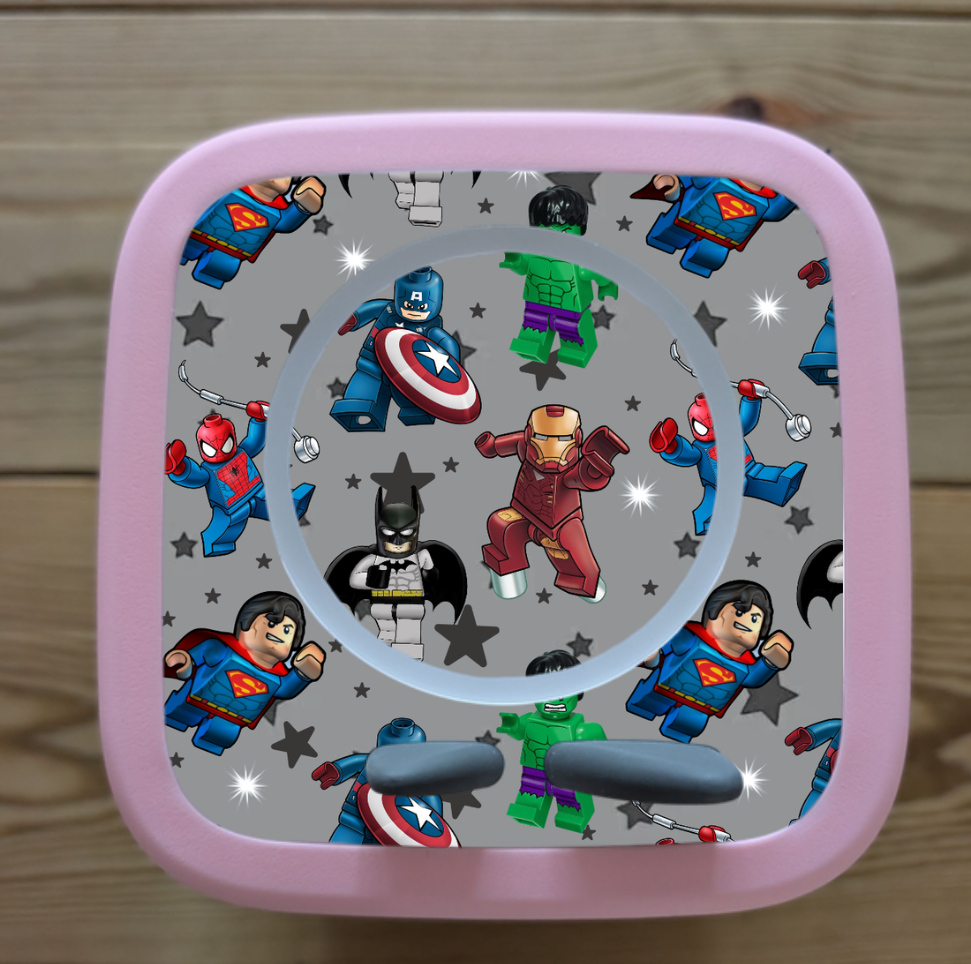 Personalised Tonie box 2 protective Decal / Topper / Removable Glossy Vinyl  Sticker/ character designs