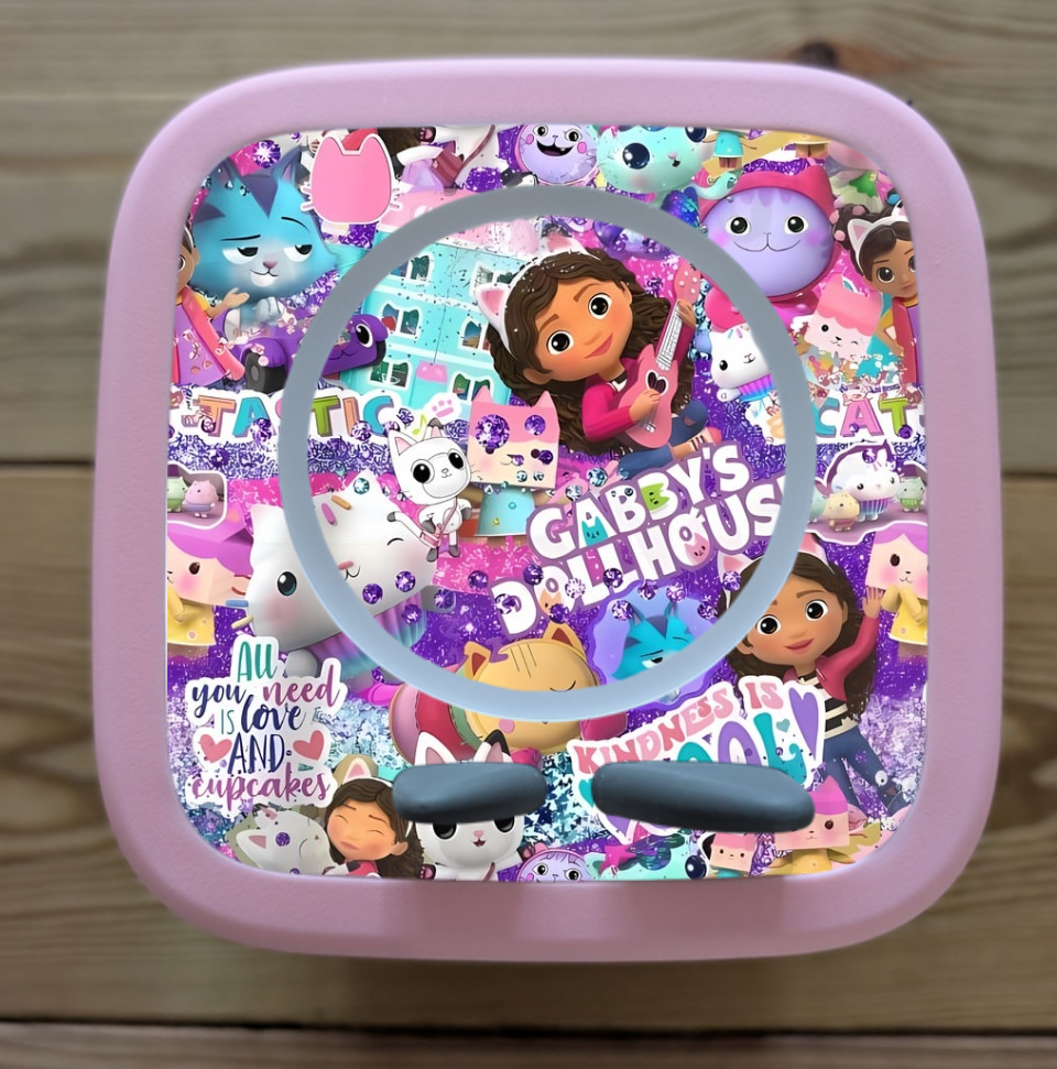 Personalised Tonie box 2 protective Decal / Topper / Removable Glossy Vinyl  Sticker/ character designs