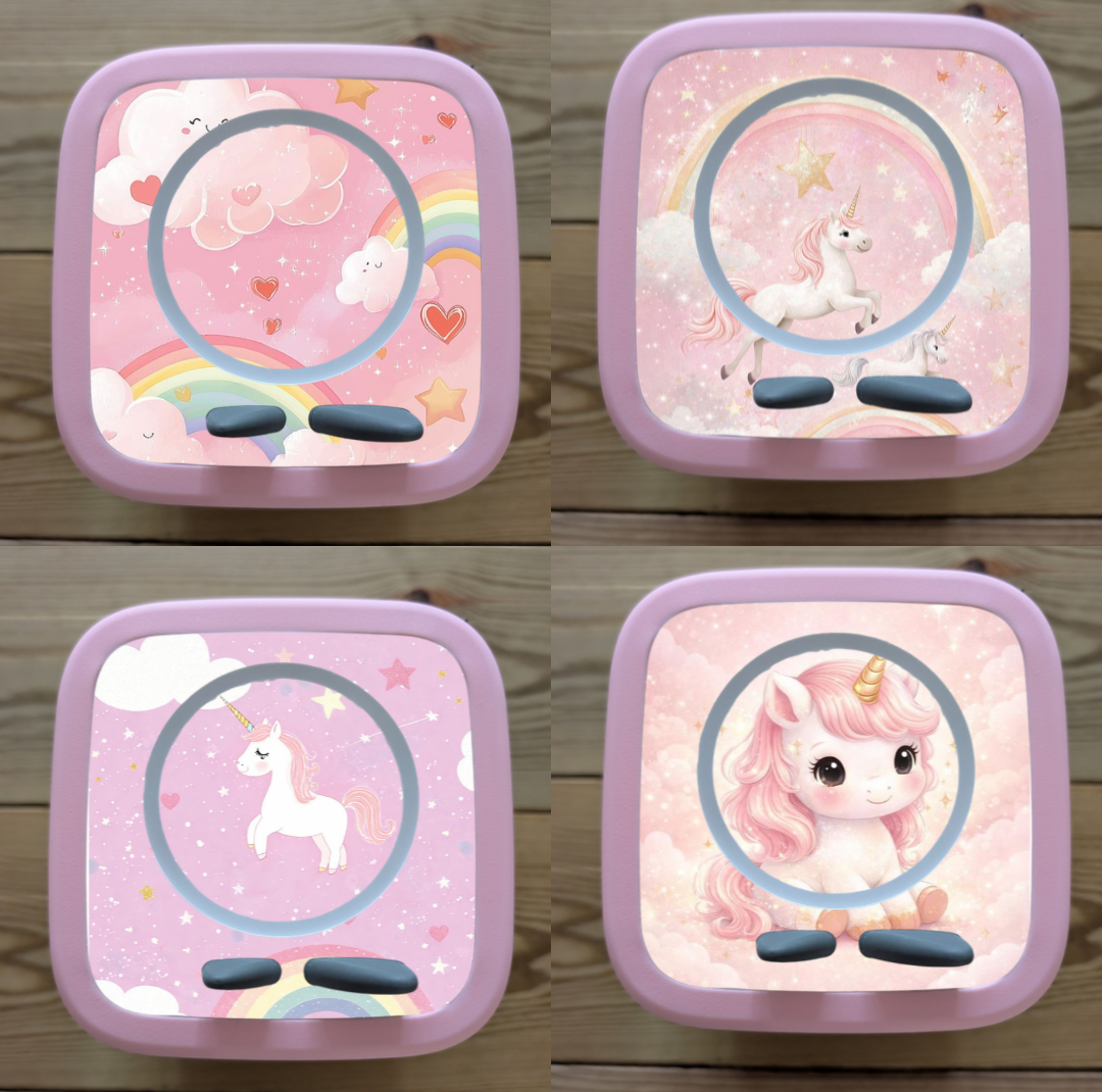 Personalised Tonie box 2 protective  Topper /  Unicorn