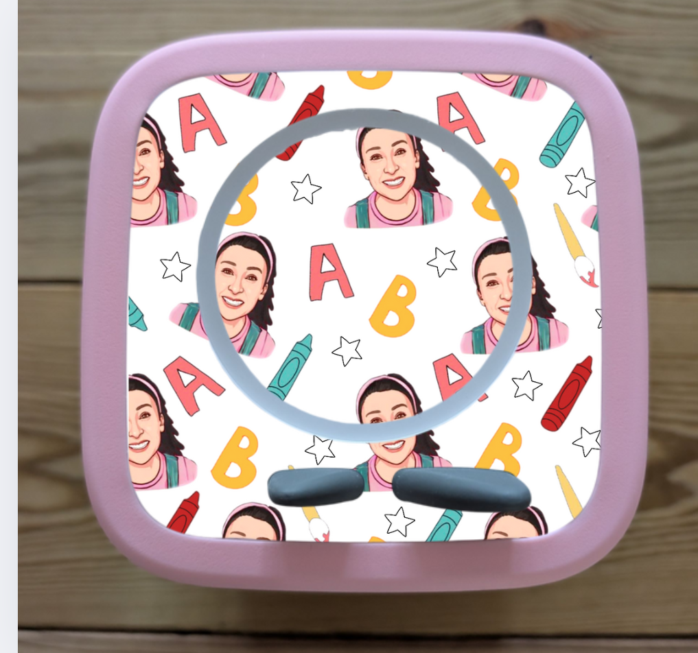Personalised Tonie box 2 protective Decal / Topper / Removable Glossy Vinyl  Sticker/ character designs