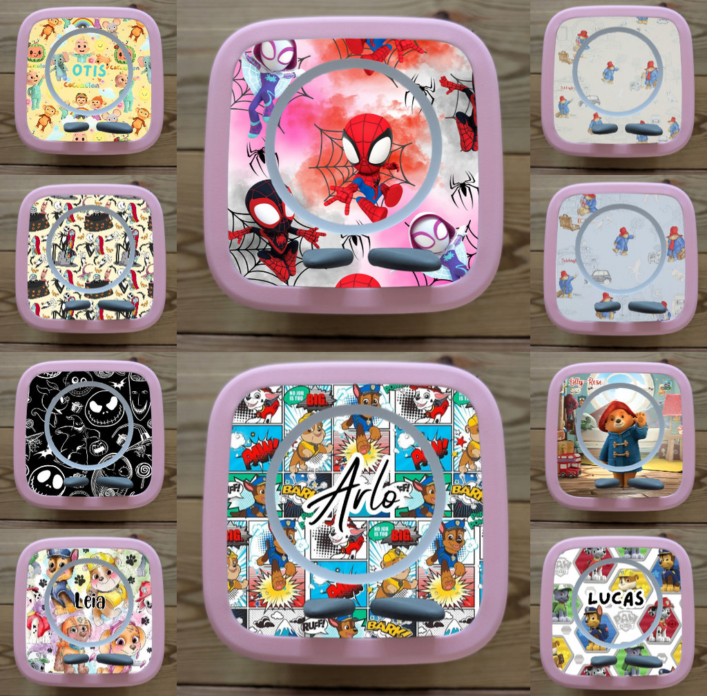 Personalised Tonie box 2 protective Decal / Topper / Removable Glossy Vinyl  Sticker/ character designs