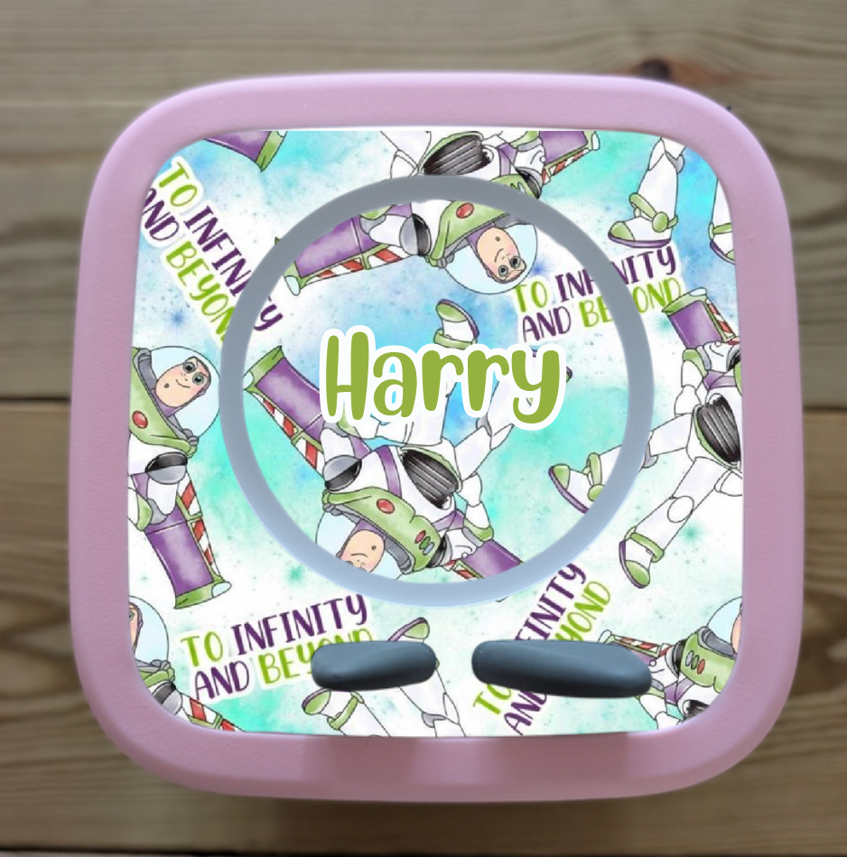 Personalised Tonie box 2 protective Decal / Topper / Removable Glossy Vinyl  Sticker/ character designs